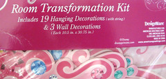 Disney Princess Room Transformation Party Decorations 22 Piece Lot Kit New