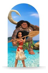 Moana Seaside Arch Backdrop Cover Birthday Party Photography Background Supplies