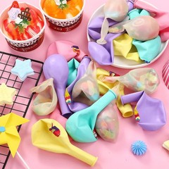 60 Pack Ice Cream Party Balloons Decorations, 12 Inch Sprinkles Party Confett…
