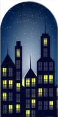 Arch Backdrop Cover Spiderman Cityscape Birthday Background Photo Party Decor