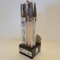 8 Pcs Halloween Witch Broom Pen | Halloween Party Gift | Black Ink