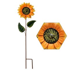 Outdoor Metal Sunflower Wind Catcher for Unique Garden and Patio Decor