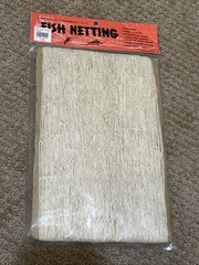 Vintage NIP Fish Netting Decorator 6’ X 12’ Natural White Beach Nautical Décor