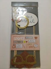 10pc Wedding Photo Prop Kit – Spritz The I Do Crew. Rose Gold Photo Booth NIP
