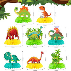 Dinosaur Birthday Party Decorations for 1 2 3 4 5 Year Old Boy, Dinosaur Theme B