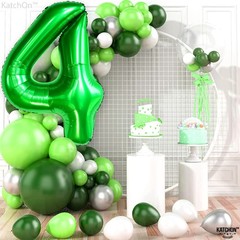 KatchOn, Dark Green Number 4 Balloons 40 Inch | 4 balloon Green for Birthday…
