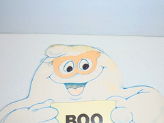 Vintage Halloween Cutouts Paper Decorations Witch Ghost