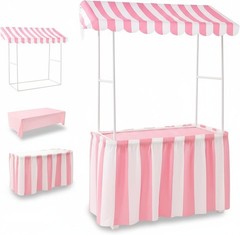 Carnival Tablet Tent Kit Circus Party Decoration Include Tabletop Hut, Tent C…