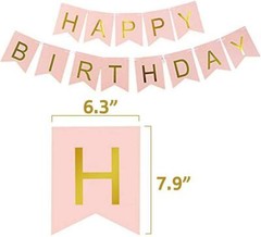 2nd Birthday Decorations For Her – Pink and Rose Gold Theme – Balloons, Banner