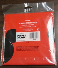 Mickey Mouse Party Table Cloth Table Cover – 54″ X 84″ – Printed All Over New!