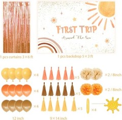 Decorating Dessert Table Background Good for First Birthday Baby Shower Party