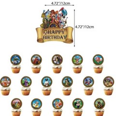 Anime 176pc Straw Hat Pirates Monkey D Luffy Birthday Decorations Balloons Cups