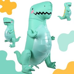 43″ Large 3D Dinosaur Balloon for Party Decorations, Cute Giant Self Standing…