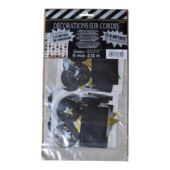 Hollywood Lights Camera Action 7 FT x 42 FT String Decorations Amscan 671601