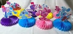 Blue’s Clues Honeycomb Party Supplies 8 Pack Dog Cartoon Kids Boy Girl