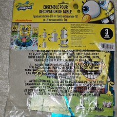 Amscan SpongeBob SquarePants Patrick Star Table Decorating Kit 3pc Multicolor