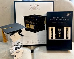Graduation Party Decor Kit 2026 Banner Door Cover Photo Props Grad Box