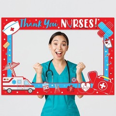 Nurses Photo Props Frame Nurse Graduation Photo Booth Props Thank You Nurse W…