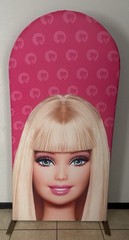 Barbie Birthday Arch Backdrop Cover