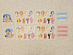 Bluey Party Supplies Birthday Decor Backdrop Banner Balloon Toppers US Seller!