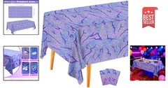 3 Decorative Purple Tablecloths – Waterproof & Stain Resistant for All Occasions
