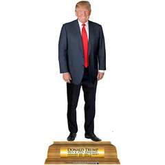 HP25045 Donald Trump Pedestal Cardboard Cutout Standup