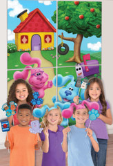 Blues Clues Birthday Party Wall Decorations Add Age Banner Centerpieces BackDrop