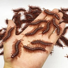 Fake Plastic Cockroaches,Scorpion Halloween Prank Rubber Bugs Joke Toys GagProps
