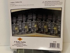 Insta-theme Victorian Townscape Party BackDrop Accessory 4’ X 30’ New