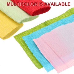 Crepe Paper Rolls DIY Decor 8.2ft Long 4 Inch Wide, Light Pink Pack of 2