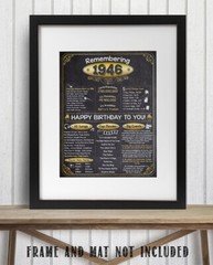77th Birthday Party Decorations (Seventy-seven) – Remembering The Year 1946