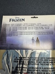 Frozen Disney Table Decorations Elsa Anna Olaf Birthday Party Decor