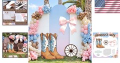 Gender Reveal Decorations Set – 3 Pcs