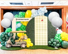 22 Inch 4D Golf Balloons, 4pcs Set, Realistic Golf Ball Design, Party Decorat…