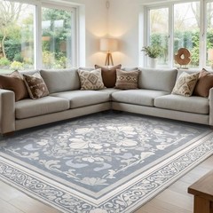 SOULFUL Medium Pile 2×3 Entryway Rug – Soft Foot Feel Small Area Rug – Greige…