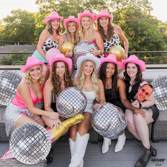 6pc 22″ Big Silver Disco Ball Balloons|Disco Party Decor,4D Sphere Disco Balloon