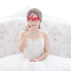 Wedding Photo Booth Props 72pcs Floral Bridal Shower Party Kit with Sticks