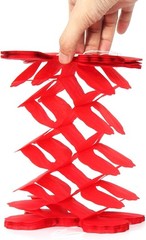 Rainbow Red-Orange Green-Blue Purple Streamers Garland – 12pcs Colorful Theme
