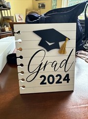 Large Lot 2024 Graduation Party Decorations-Black Gold Silver