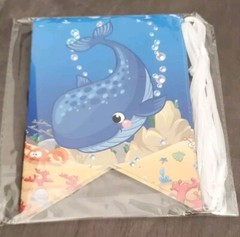 SHARK Octopus Theme B Day party Supplies 20 Gust Plate Cups Napkins etc 215 Pec