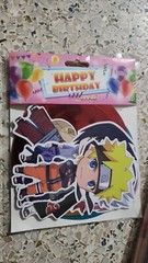 Anime Naruto Birthday Decorations