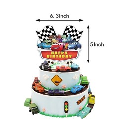 Lightning McQueen Race Car Theme Birthday Party Supplies Kits,for Kids Birthday