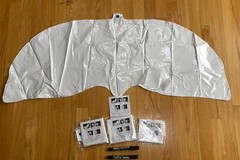 5, Pack White Peace Dove Memorial Or Celebration Balloon