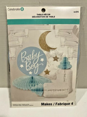 Honeycomb Baby Boy Shower Table Decor Celebrate It