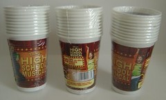 Disney – High School Musical – Plastic Party Cups x 120 – New & Sealed (E5)