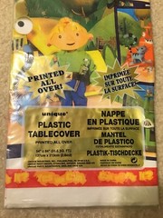Bob the Builder Party Plastic Tablecover Printed All Over 54″ x 84″ Unique 17743