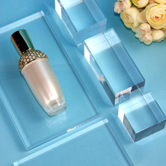 Polished Acrylic Cube Cylinder round Photo Props, Transparent Cube | Transparent