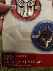 Transformers Honeycomb Hanging Decoration (3 Pieces) 5.5 IN. Backdrop Party Kid