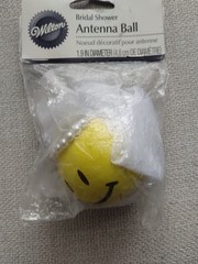 Wilton Bridal Shower Antenna Ball Smile Face