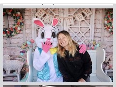 Kate 10×10 Easter Rabbit Backdrops for Photoshoot Cute Bunny Sheep Backgr Party